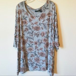 Cute floral tunic